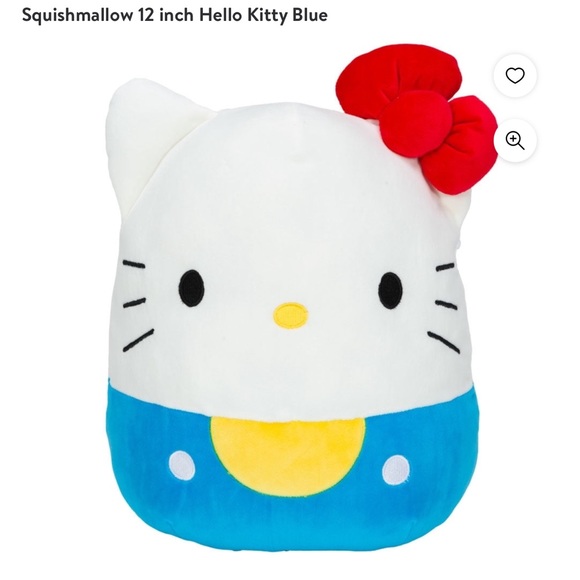 Hello Kitty 12” Blue Squishmallows - Picture 11 of 11